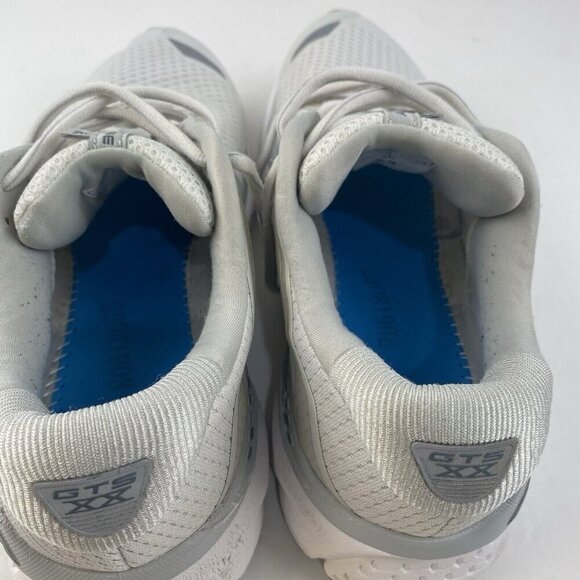 Brooks Womens Adrenaline GTS 20 1202961B153 White Running Shoes Size 10.5 Wide - Picture 9 of 16